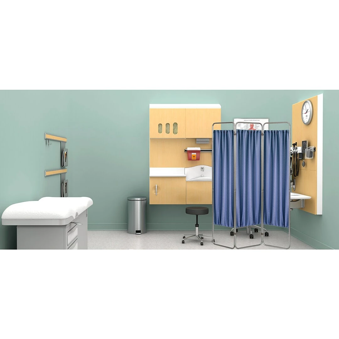 Omnimed Premium Privacy Screen With 2 Frost Panels (153092-45) - Image 2