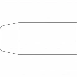 Medical Arts Press® Pill Envelopes; 3-1/8" X 5-1/2", White, Gummed, Blank, Style D, 500/Box