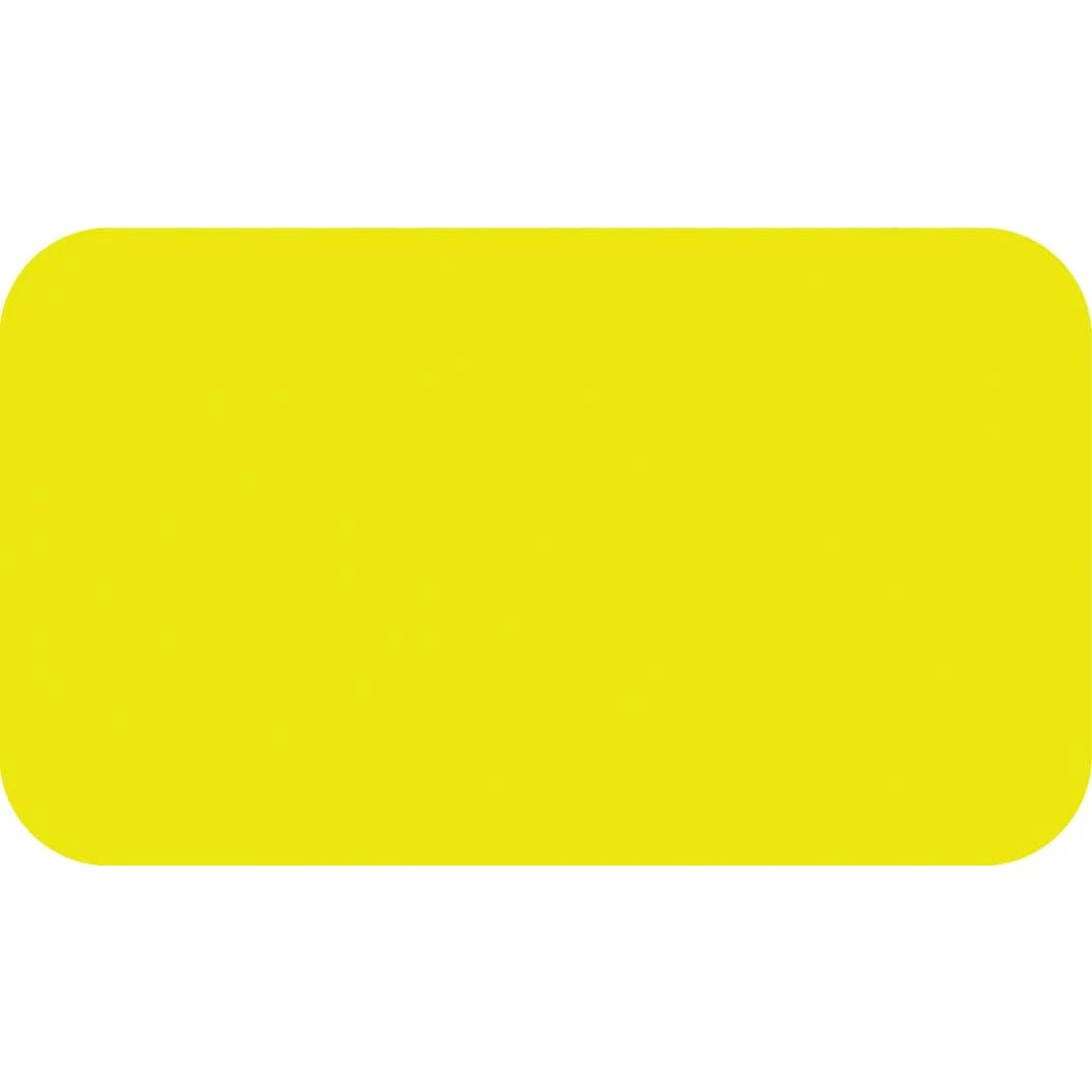 SPS Minneapolis Blank Color-Coding Labels, Fluorescent Chartreuse, 7/8"H X 1 1/2"W, 500 Labels/Roll