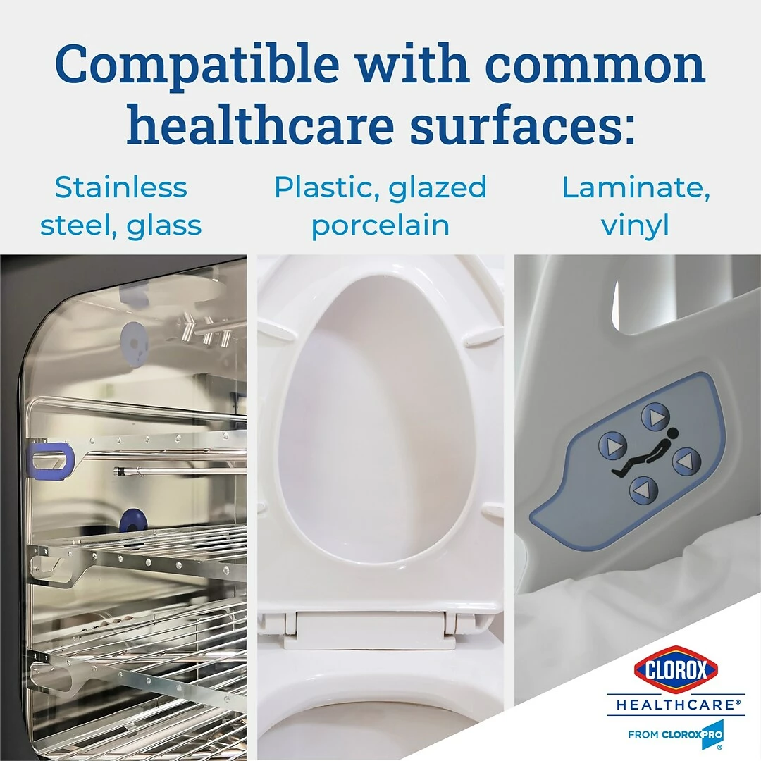 Clorox Healthcare® Bleach Germicidal Wipes, 110 Count Bucket (Pack Of 2) (30358) - Image 8