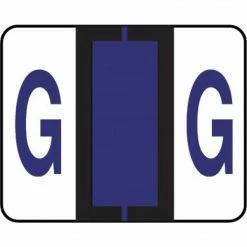 Medical Arts Press® TAB® Products Compatible Alpha Sheet Style Labels, Letter G