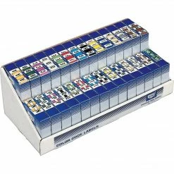 Medical Arts Press® Jeter Compatible Alpha Roll Style Pre-Printed Label, Starter Set, 15/16 X 1-5/8", 500 Labels Per Roll