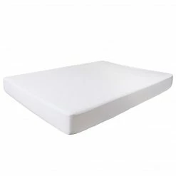 Bluestone Down Alternative Cotton Mattress Pad With Fitted Skirt-Queen