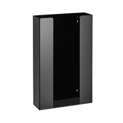 AdirMed Wall-Mount Black Acrylic Glove Dispenser (902-03-BLK)