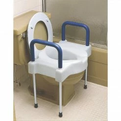 Medline X-wide Raised Toilet Seats, 4" H Seat