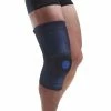 Cando Uriel Genusil Rigid Knee Sleeve, Patella Support, Large, Blue