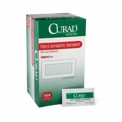 CURAD® Triple Antibiotic Ointment, .03 OZ, 144 Count