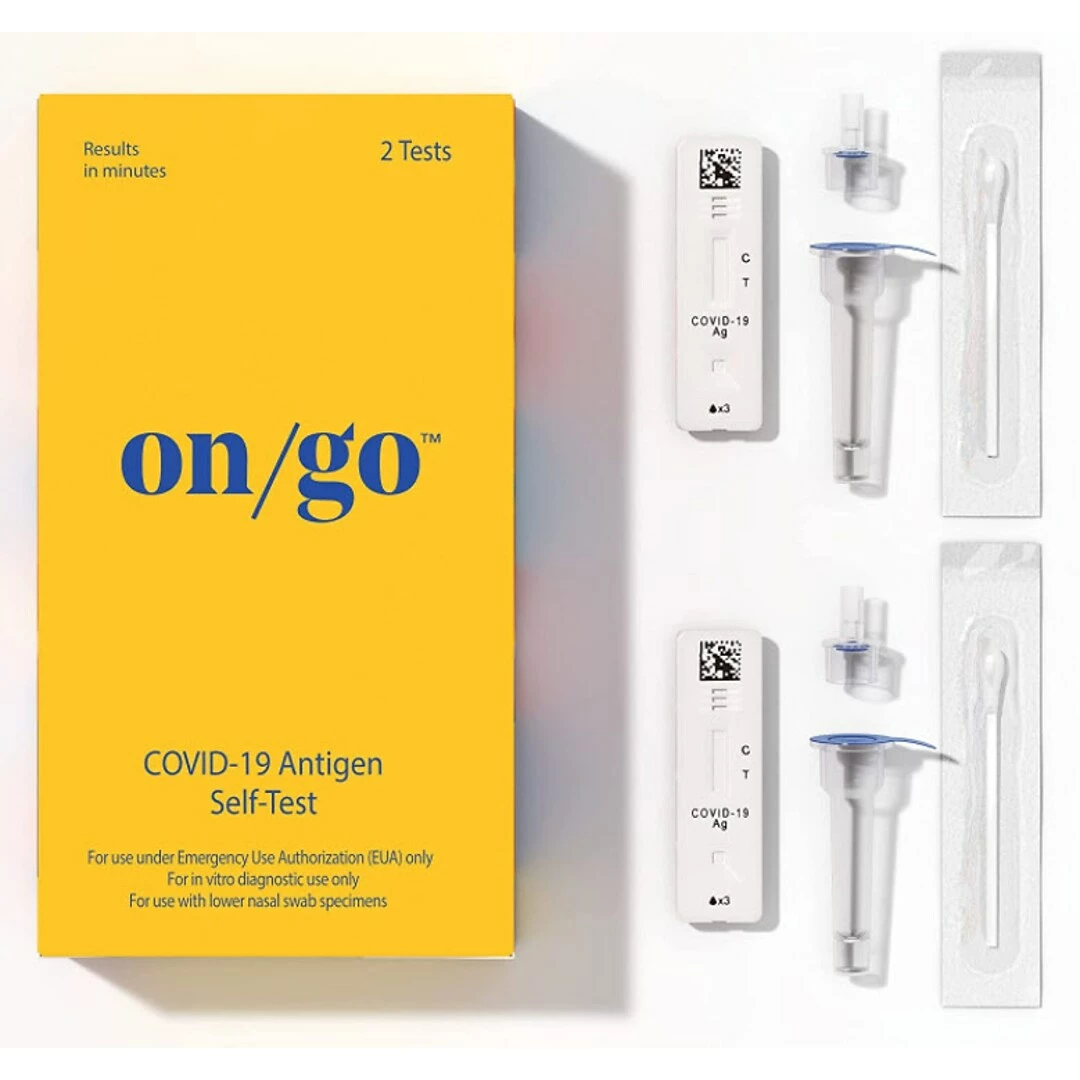 DemeTECH On/Go COVID-19 Antigen Self-Test, On The Go Kit, 2 Tests/Box, 200 Tests Total (TBN203265) - Image 4
