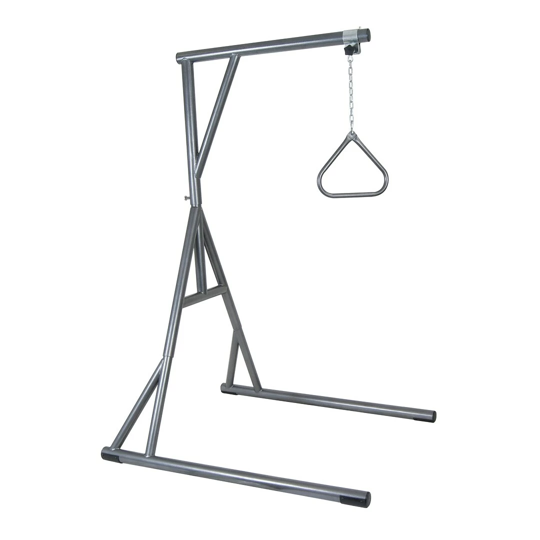 Drive Medical Bariatric Heavy Duty Silver Vein Trapeze Bar
