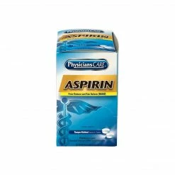 PhysiciansCare Physicians Care 325mg Aspirin Tablets, 2/Packet, 50 Packets/Box (90014)