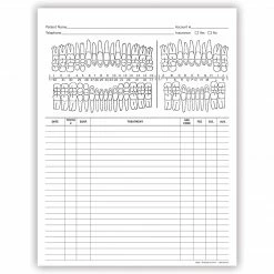 Medical Arts Press® Dental Chart Labels; Anatomic