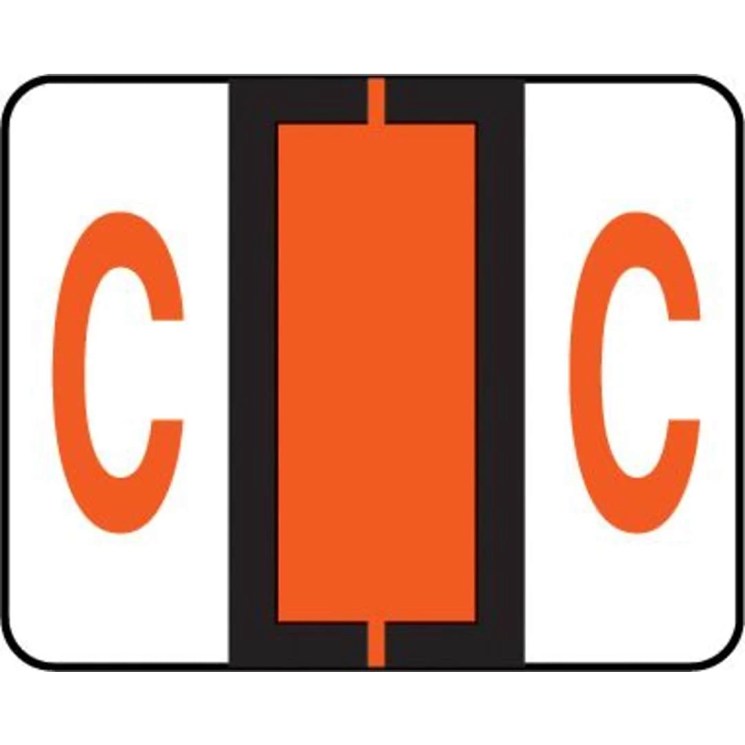 Medical Arts Press® TAB® Products Compatible Alpha Sheet Style Labels, Letter K - Image 3