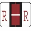 Medical Arts Press® TAB® Products Compatible Alpha Sheet Style Labels; Letter R