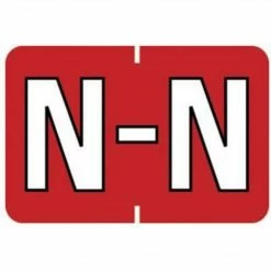 Medical Arts Press® Barkley® & Sycom® Compatible Alpha Sheet Style Labels, "N"