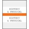 Medical Arts Press® Standard Preprinted Chart Divider Tabs; History & Physical, Orange