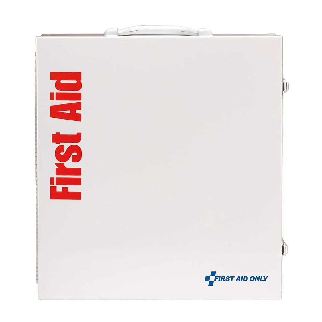 First Aid Only SmartCompliance Office Cabinet, ANSI Class A/ANSI 2021, 50 People, 241 Pieces, White, Kit (90608-021) - Image 3
