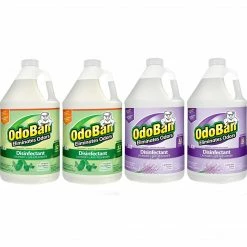 ODOBAN Disinfectant Concentrate, Lavender/Original Eucalyptus, 128 Fl. Oz., 4/Carton (91EUCLAVGPK-STP)