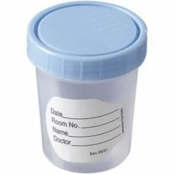 Kendall Sterile Specimen Cups; Green Cap, Integrity Seal, 4 Oz.