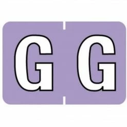 Medical Arts Press® Barkley® & Sycom® Compatible Alpha Sheet Style Labels, "G"