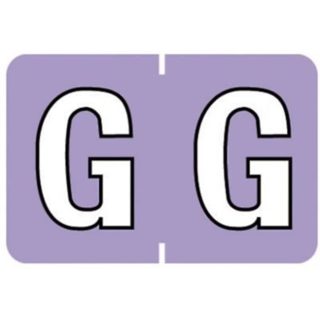 Medical Arts Press® Barkley® & Sycom® Compatible Alpha Sheet Style Labels, "G"