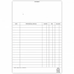 Medical Arts Press® Replacement Day Sheet Forms; Bond, Format S1