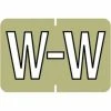 Medical Arts Press® Barkley® & Sycom® Compatible Alpha Sheet Style Labels, "W"