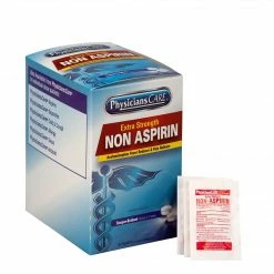 PhysiciansCare Physicians Care Non Aspirin 500mg Acetaminophen Pain Reliever, 2/Packet, 50 Packets/Box (90016)