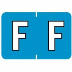 Medical Arts Press® Barkley® & Sycom® Compatible Alpha Sheet Style Labels, "F"