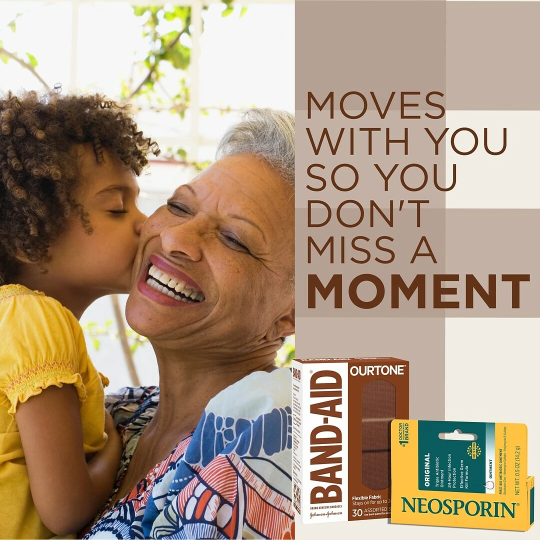 Band-Aid Brand OurTone Adhesive Bandages, BR55, 30 Count - Image 2