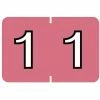 Medical Arts Press® Barkley® & Sycom® Compatible Numeric Sheet Labels; "1"