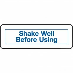 Medical Arts Press® Medication Instruction Labels, Shake Well Before Using, White, 1/2x1-1/2", 500 Labels
