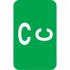 Medical Arts Press® Smead® Alpha-Z® Compatible Alpha Sheet Labels, "C"