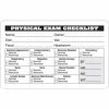 Medical Arts Press Veterinary Examination Medical Labels, Physical Exam Checklist, White, 2.5 X 4 Inch, 100 Labels