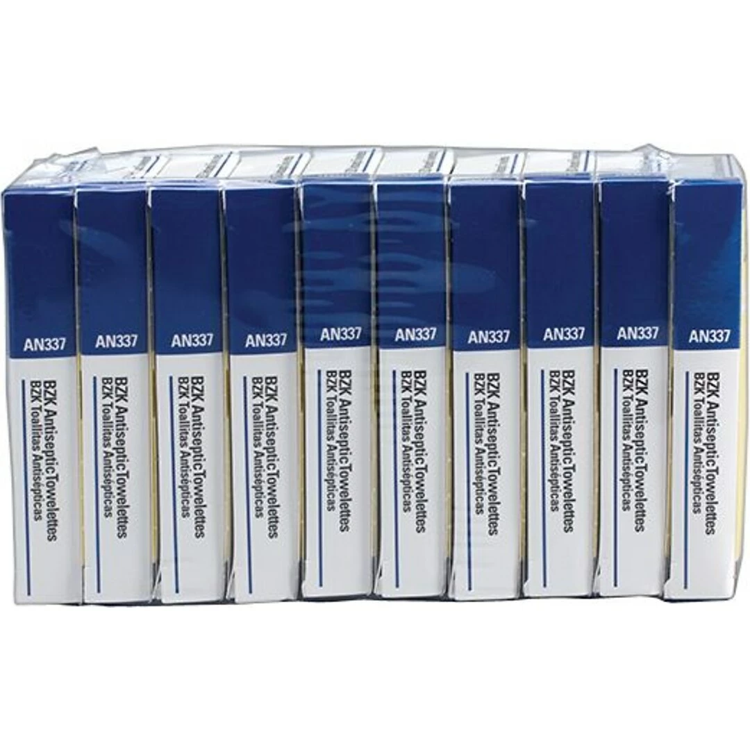 First Aid Only™ Antiseptic Wipes Refill For ANSI-Compliant First Aid Kits, 100-Pieces (AN-337) - Image 2