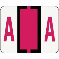 Medical Arts Press® TAB® Products Compatible Alpha Binder Sheet Style Labels, Letter E