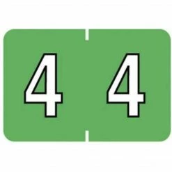 Medical Arts Press® Barkley® & Sycom® Compatible Numeric Roll Labels, "3"
