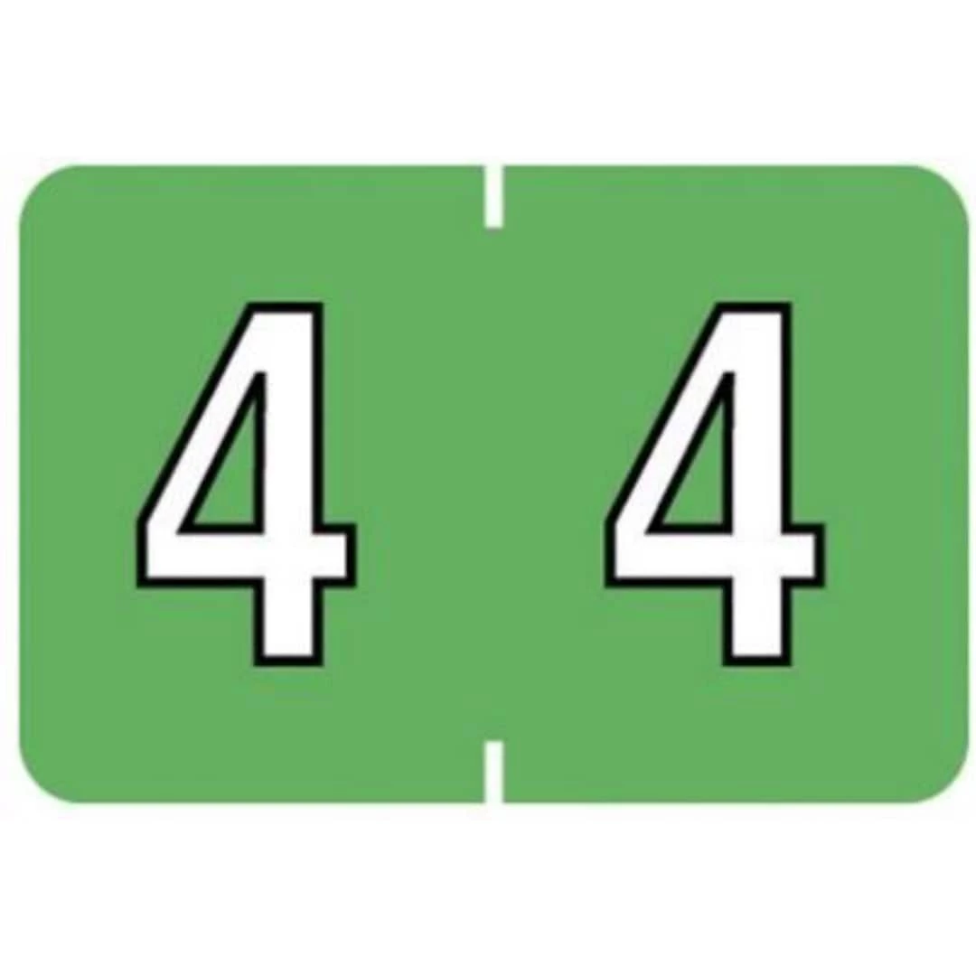 Medical Arts Press® Barkley® & Sycom® Compatible Numeric Roll Labels, "3"