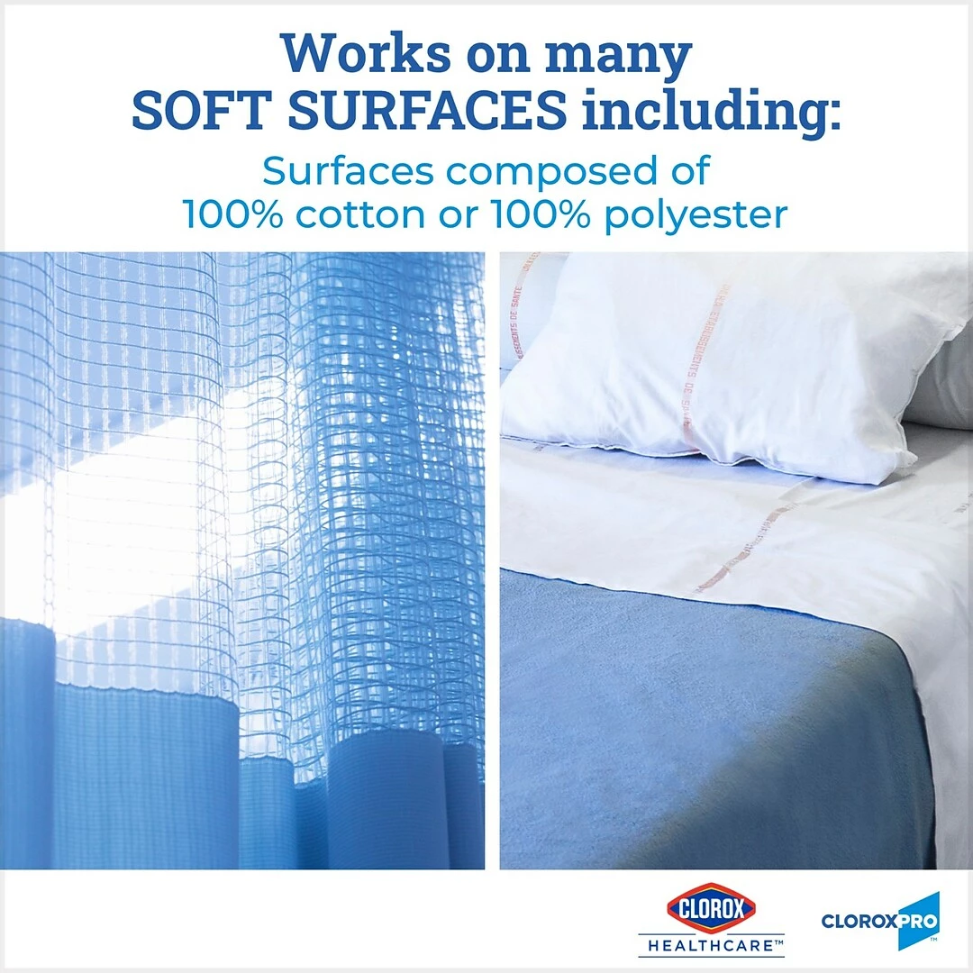 Clorox Healthcare® Disinfecting Wipes, 95 Wipes/Container, 6/Carton (CXS30824CT) - Image 6