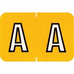 Medical Arts Press® Colwell Jewel Tone® Compatible Alpha Sheet Style Labels, "E"